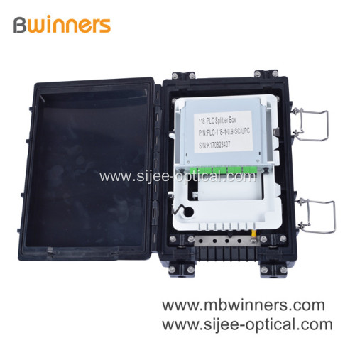 FTTH 24 Cores Fiber Optical Distribution Terminal Box IP65 Splicing Closure